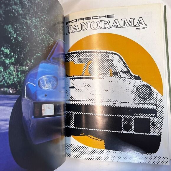 Porsche Panoramic Hardcover Bounded Magazines Vintage 1977 JAN-Dec  PCA - Picture 8 of 15